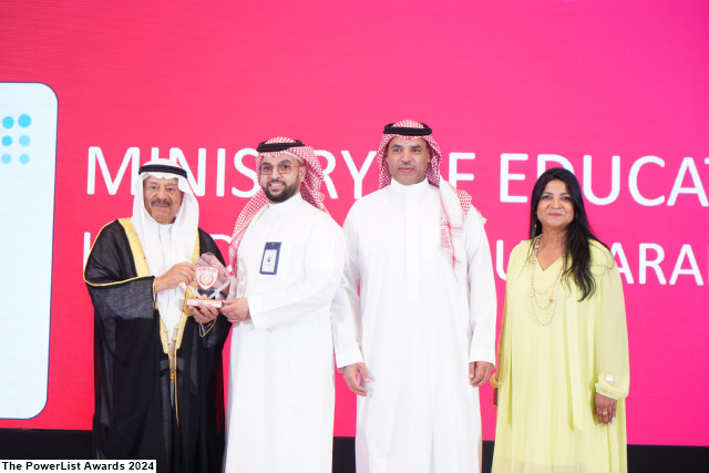 Ministry of Education, Kingdom of Saudi Arabia - Training Excellence Award